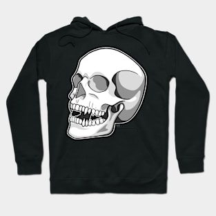 Skull Sticker Hoodie